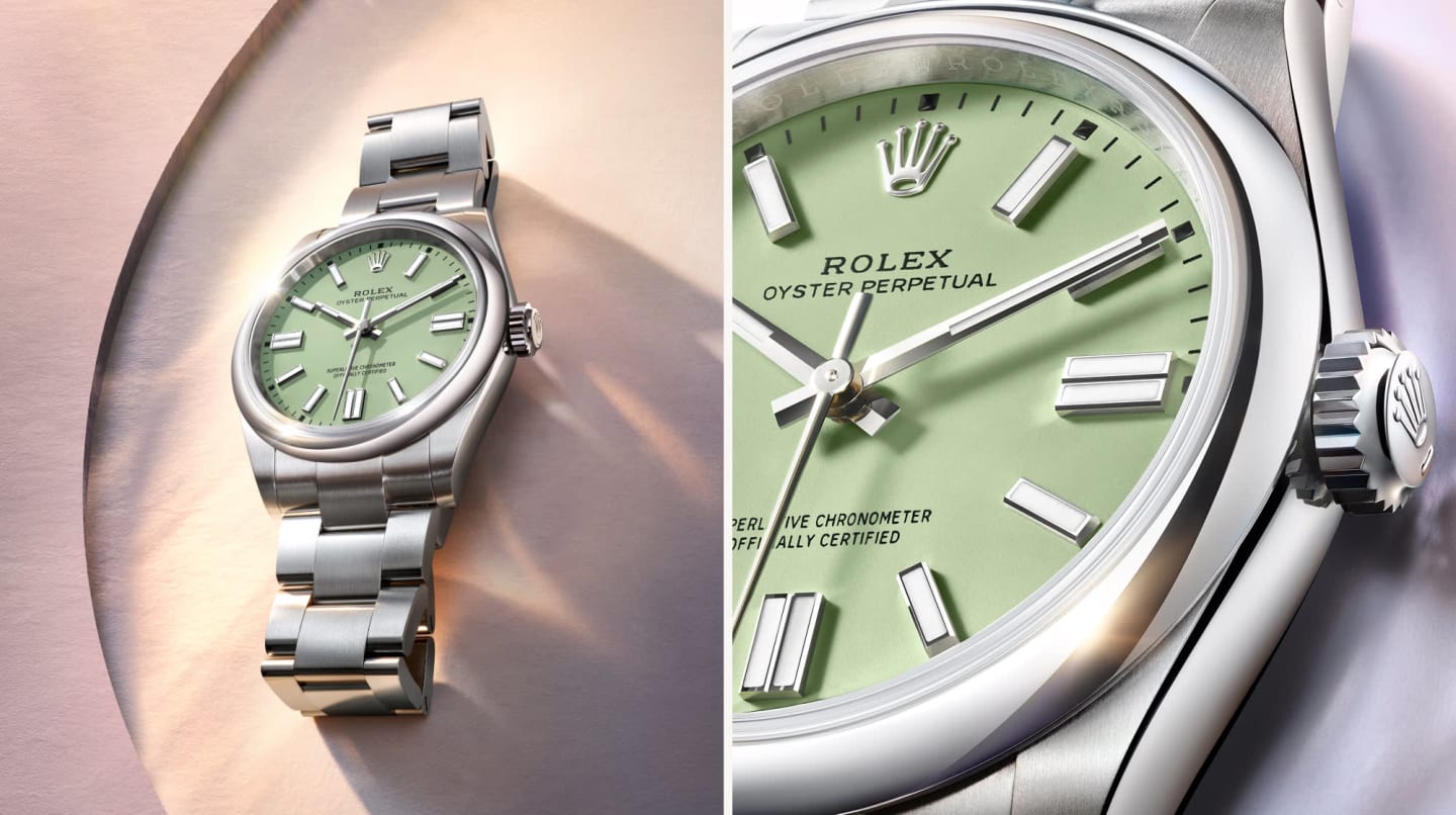montres rolex Oyster Perpetual - AZUELOS PATRICK