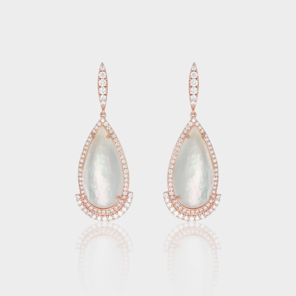 Boucles d’Oreilles Couleur Nacre