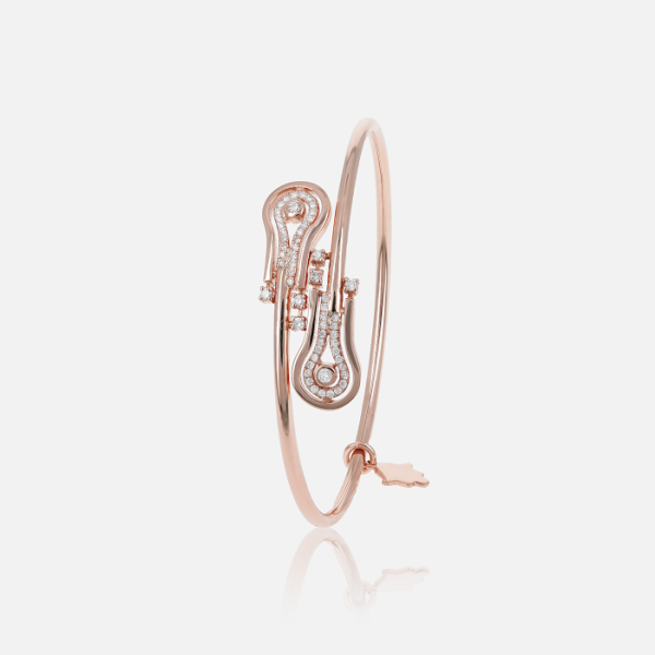 BRACELET EYES DOUBLE CROISE