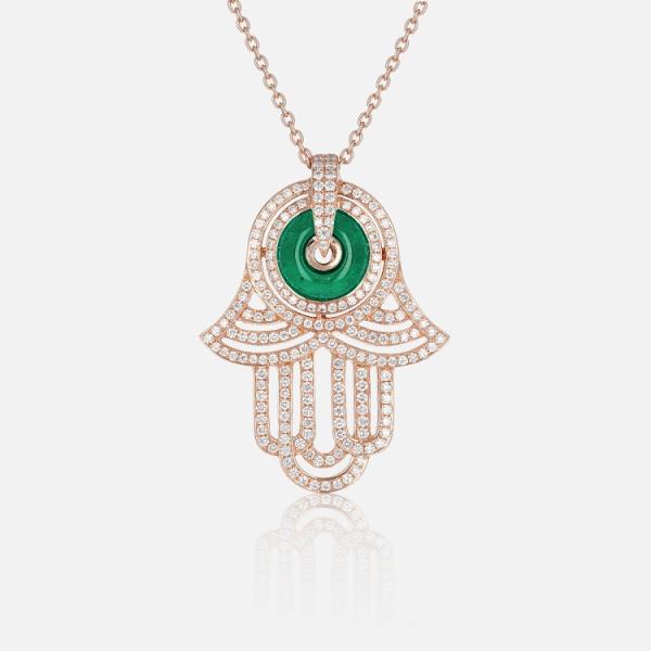 Pendentif Colors of Morocco Couleur Emeraude