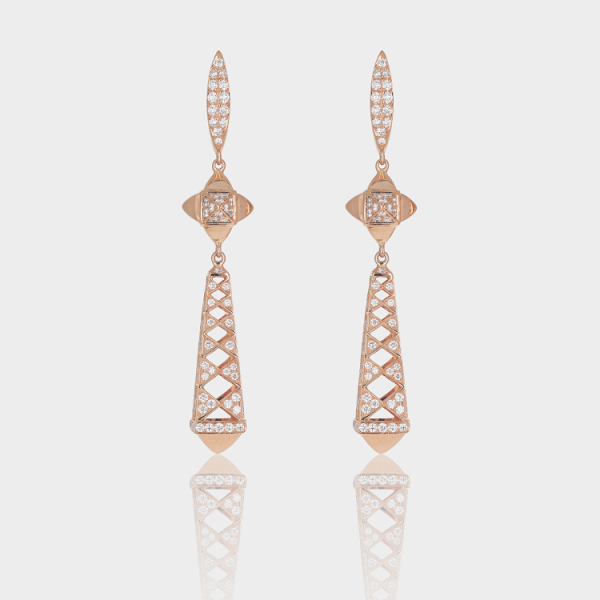 Boucles d’Oreilles Moucharabieh