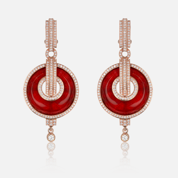 Boucles d’Oreilles Colors of Morocco Couleur Rubis