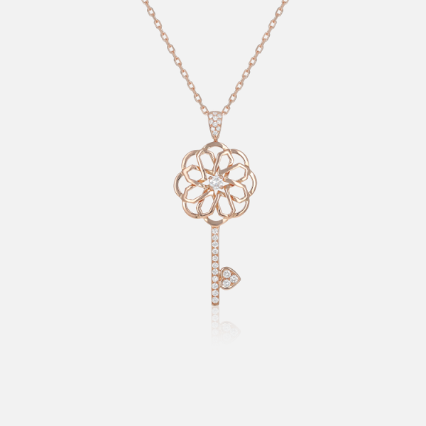 Pendentif Clé Zellij