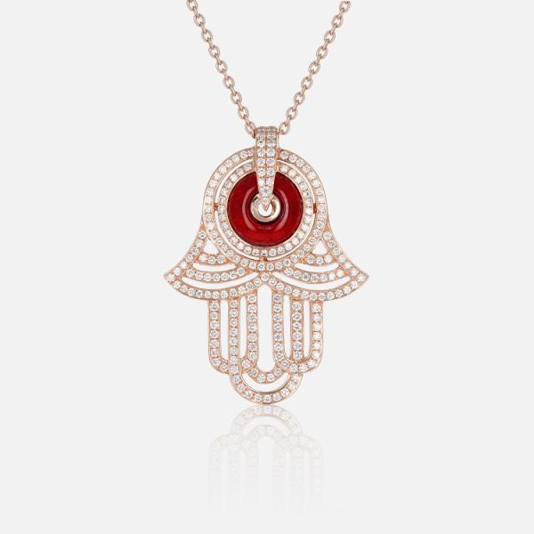 Pendentif Colors of Morocco Couleur Rubis