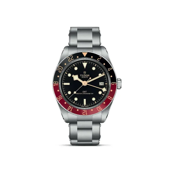 Montre TUDOR Black Bay 58 GMT, Boîtier En Acier, 39 Mm, Lunette Noire Et Bordeaux