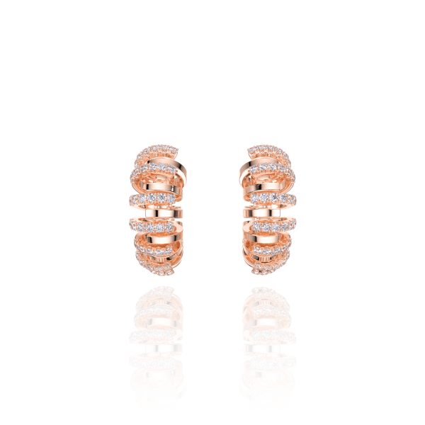 Boucles d'oreilles Spirale