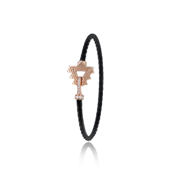 Bracelet Amazigh Acier Noir