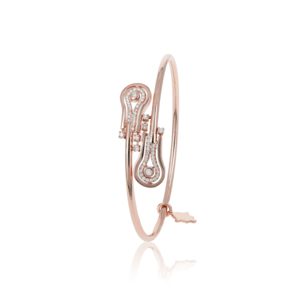 Bracelet Eyes Double Croise