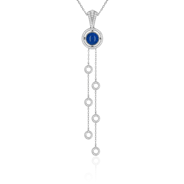 Pendentif Colors of Morocco Couleur Saphir