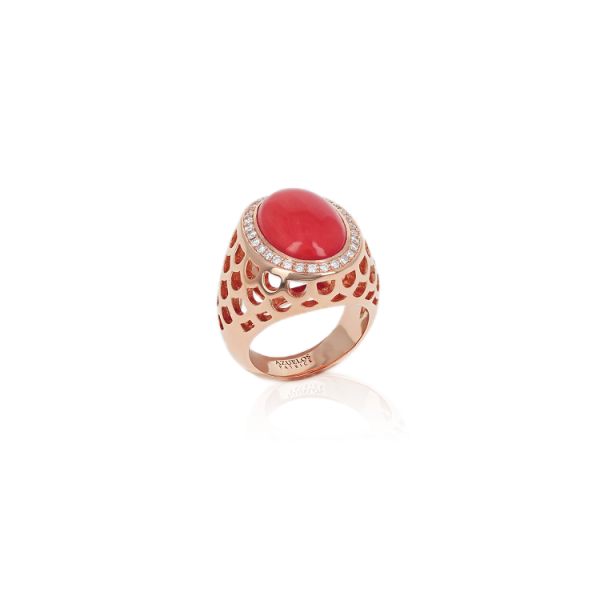 Bague Corail