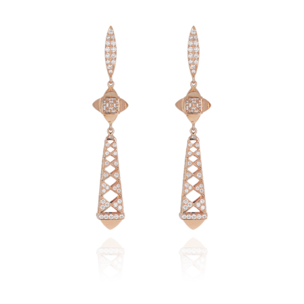 Boucles d’Oreilles Moucharabieh