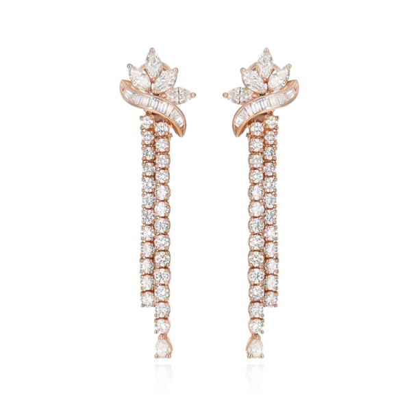 Boucles d’Oreilles d’Exception Fleur