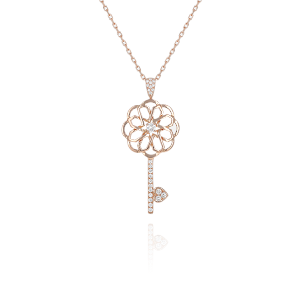 Pendentif Clé Zellij