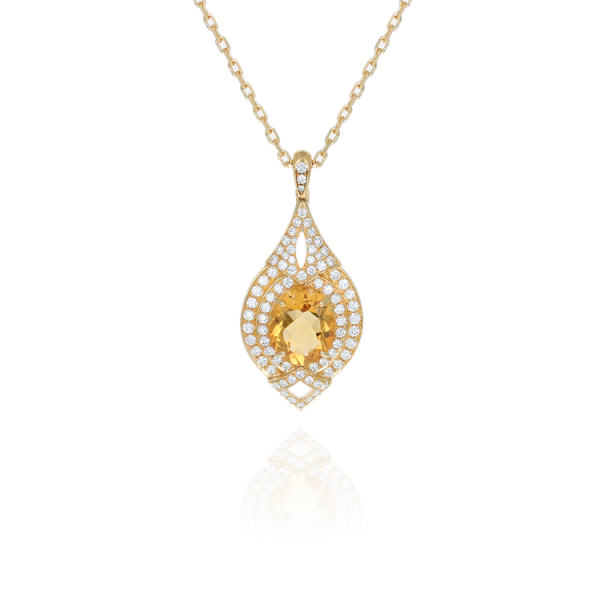 Pendentif Citrine