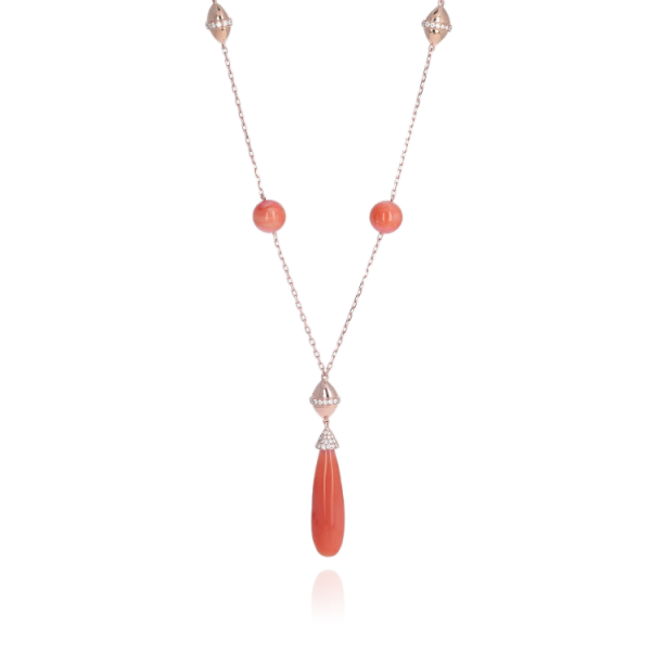 Sautoir Tazzarine Corail