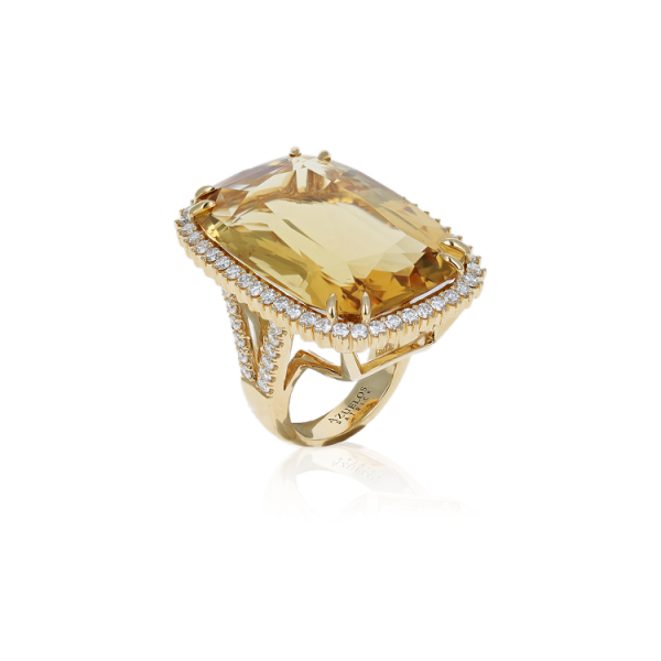 Bague d’Exception Béryl Jaune